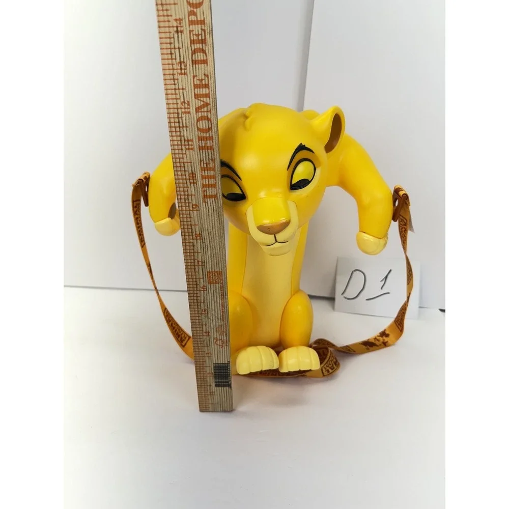 Disney The Lion King Simba Popcorn Bucket w/ Strap Animal‎ Kingdom Collectible